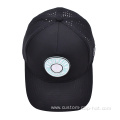 Laser Cut Hole Perforated Performance Hat